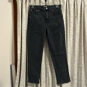Madewell The Perfect Vintage High Waist Straight Jean - 30